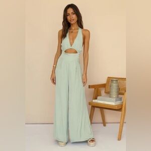 Fortune One - Variations Jumpsuit Pistachio